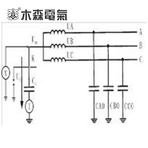 河北電容電流測試中性點(diǎn)外加電容法測量接線圖