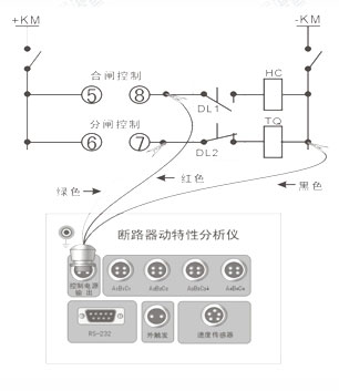 內(nèi)部電源控制接線圖