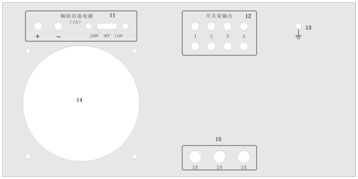 廣東微機(jī)繼電保護(hù)測(cè)試儀裝置面板底板