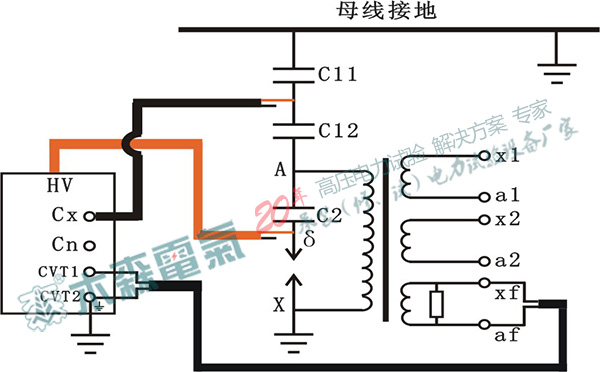 CVT抗干擾介損測(cè)試儀CVT試品接線法