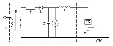 標準沖擊電流檢測法的原理接線