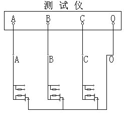 江蘇MS-207T有載分接開(kāi)關(guān)測(cè)試儀(1A)吊芯測(cè)量接線圖